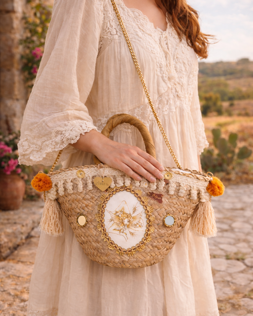 Trinacria Luxuri Sicilian Coffa, Perfect for Ceremonies and Vacations
