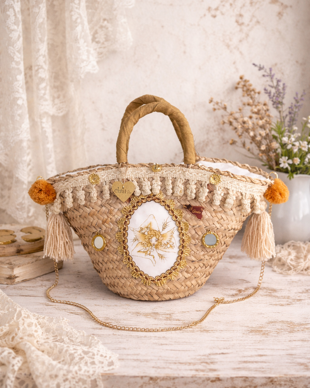 Trinacria Luxuri Sicilian Coffa, Perfect for Ceremonies and Vacations