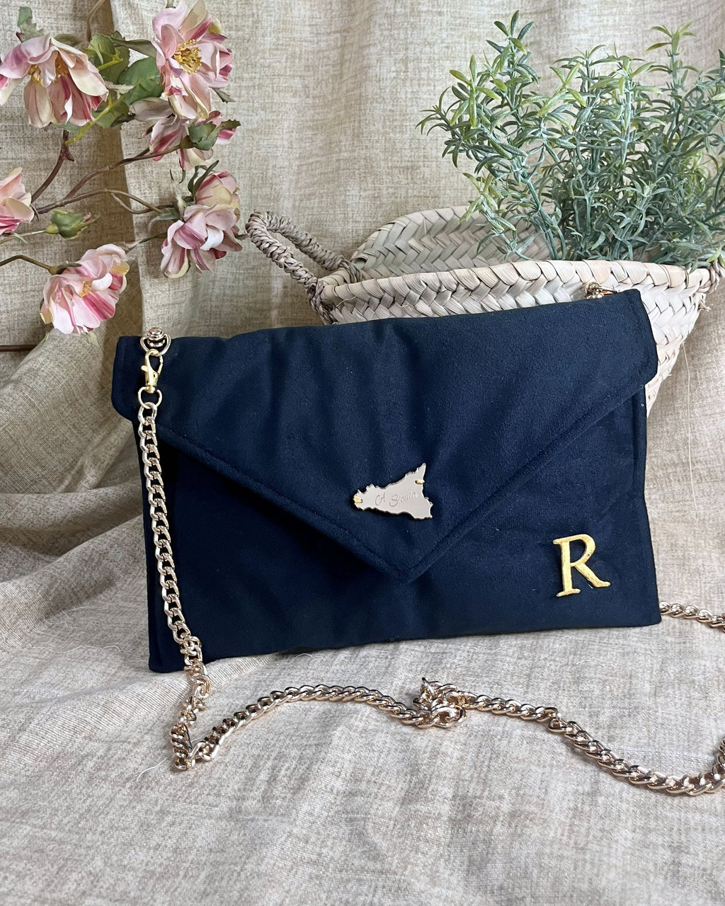 borsa a forma di busta personalizzata