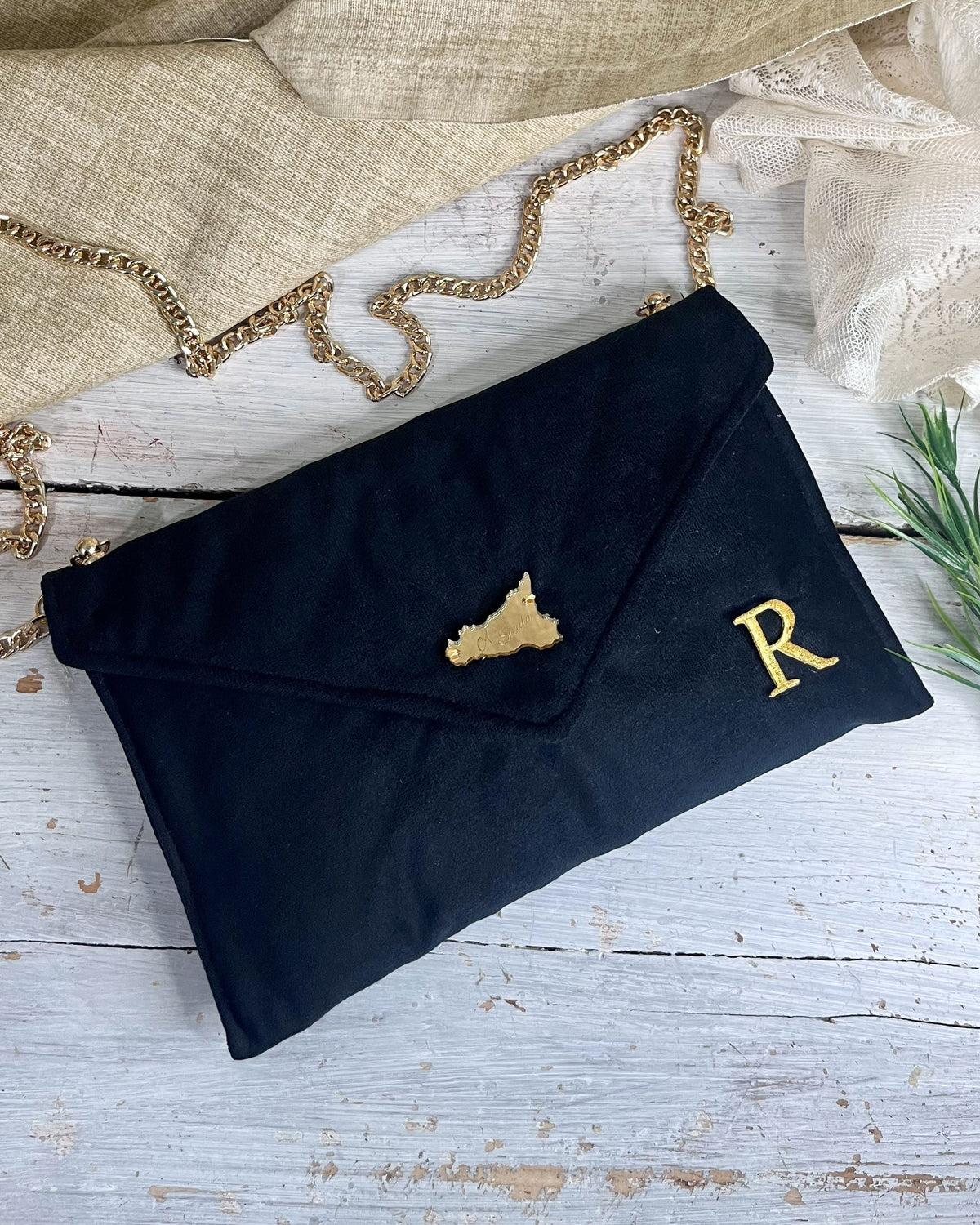 borsa a forma di busta personalizzata
